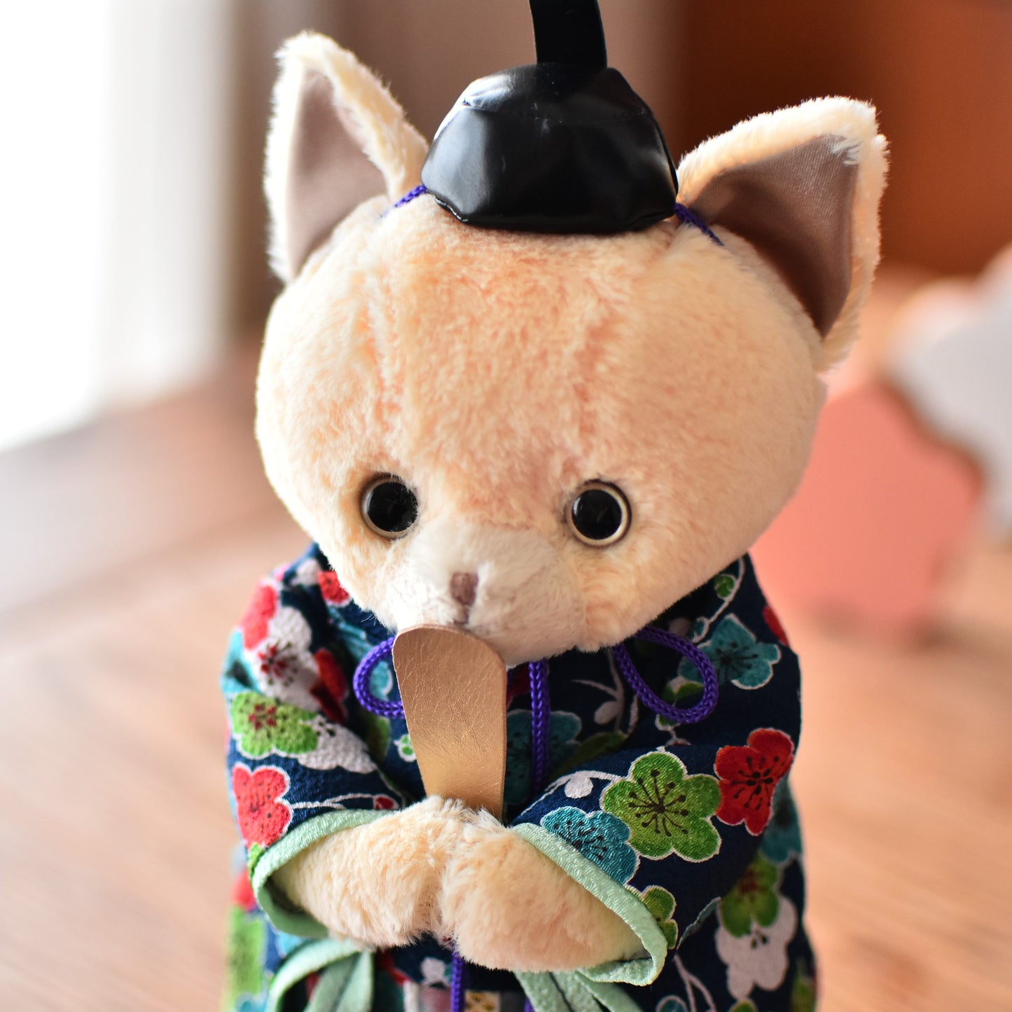 Japanese Kimono Cat Dolls, Hina Dolls